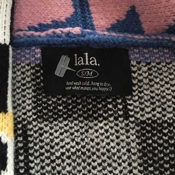 Dressed In LALA Wonderstruck Luxe Fringe Cardigan Size S/M Oversized Ultra Soft - Picture 11 of 16